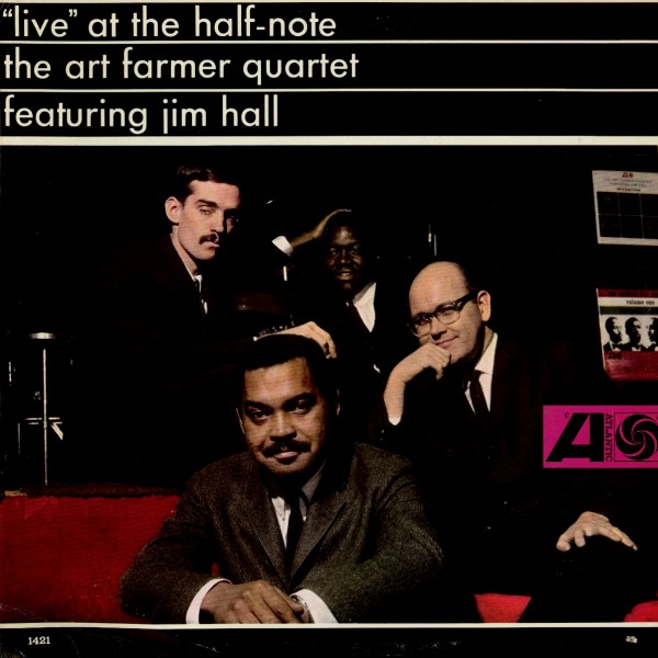 Album art work of Live At The Half Note by Art Farmer