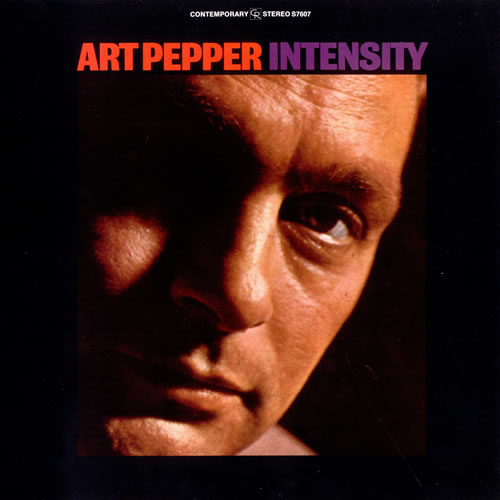 Album art work of Intensity by Art Pepper