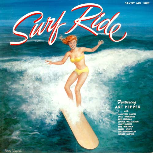 Album art work of Surf Ride by Art Pepper