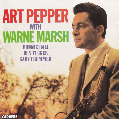 Album art work of Art Pepper With Warne Marsh by Art Pepper & Warne Marsh