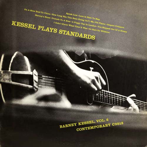 Album art work of Kessel Plays Standards by Barney Kessel