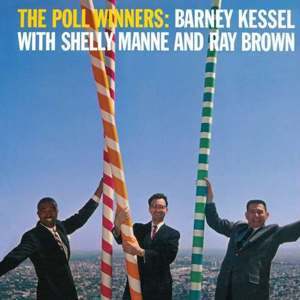 Album art work of The Poll Winners by Barney Kessel, Shelly Manne & Ray Brown