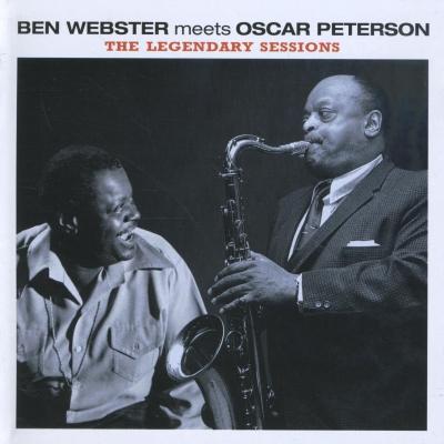 Album art work of The Legendary Sessions by Ben Webster & Oscar Peterson