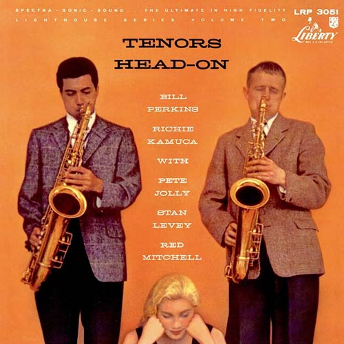 Album art work of Tenors Head-On by Bill Perkins