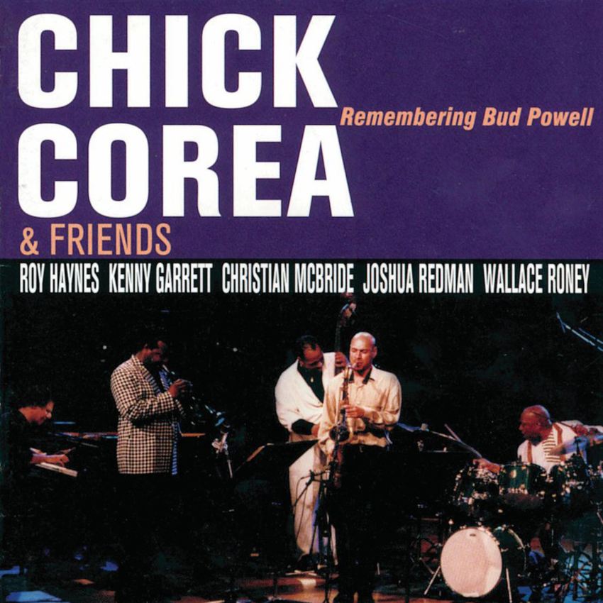 Album art work of Remembering Bud Powell by Chick Corea