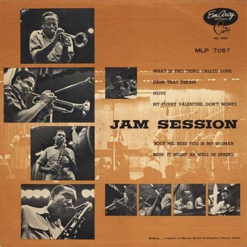 Album art work of Jam Session by Clark Terry, Clifford Brown & Maynard Ferguson