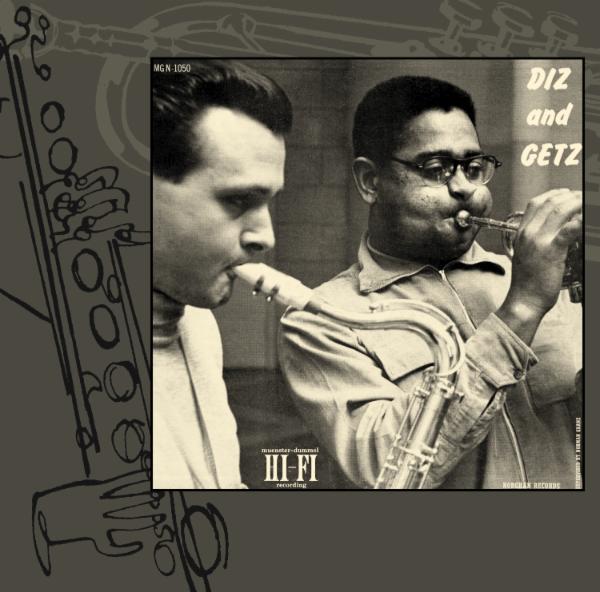 Album art work of Diz & Getz by Dizzy Gillespie & Stan Getz