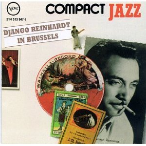 Album art work of Compact Jazz: Django Reinhardt In Brussels by Django Reinhardt