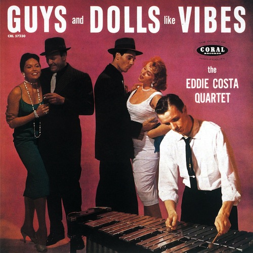 Album art work of Guys And Dolls Like Vibes by Eddie Costa