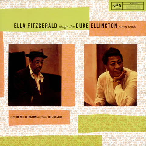 Album art work of Ella Fitzgerald Sings The Duke Ellington Songbook by Ella Fitzgerald