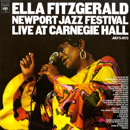Album art work of Newport Jazz Festival: Live At Carnegie Hall by Ella Fitzgerald