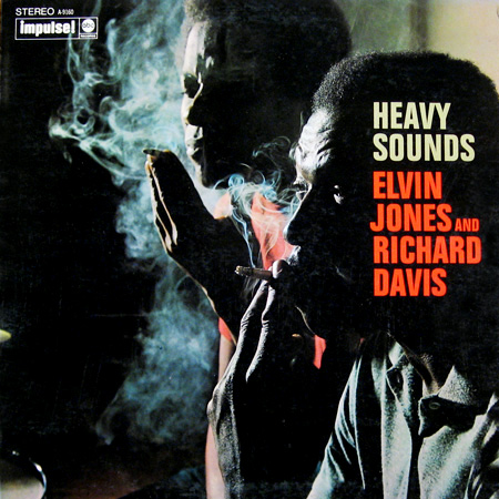 Album art work of Heavy Sounds by Elvin Jones & Richard Davis