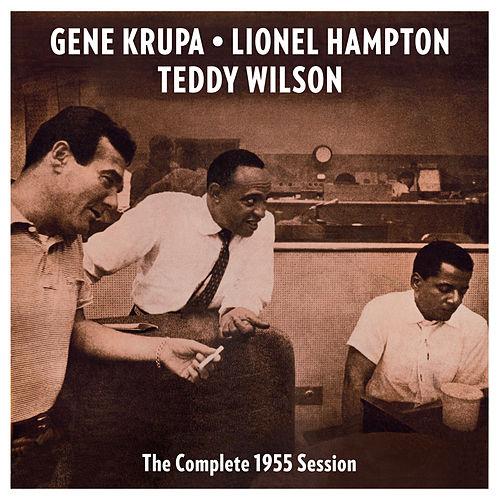 Album art work of The Complete 1955 Session by Gene Krupa, Lionel Hampton & Teddy Wilson