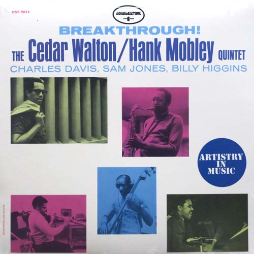 Album art work of Breakthrough! by Hank Mobley & Cedar Walton