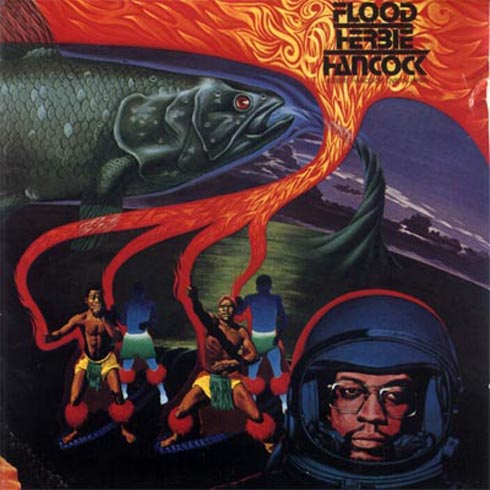 Album art work of Flood by Herbie Hancock