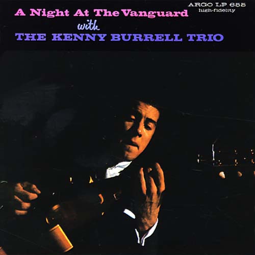 Album art work of A Night At The Vanguard by Kenny Burrell