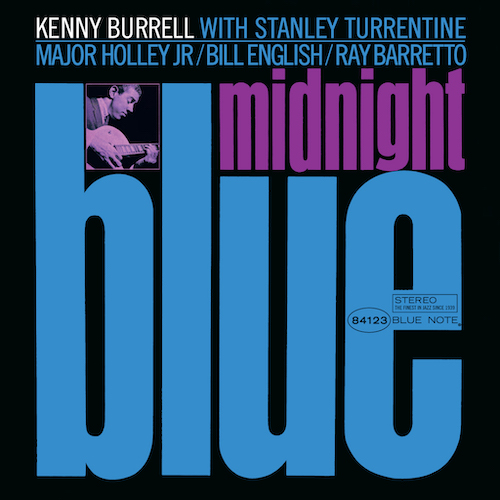 Album art work of Midnight Blue by Kenny Burrell