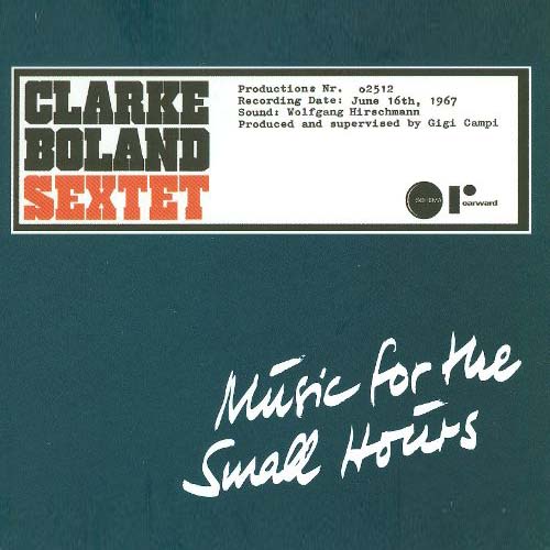 Album art work of Music For The Small Hours by Kenny Clarke & Francy Boland