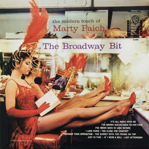 Album art work of The Broadway Bit by Marty Paich