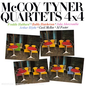 Album art work of Quartets 4x4 by McCoy Tyner