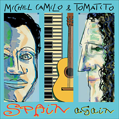 Album art work of Spain Again by Michel Camilo & Tomatito