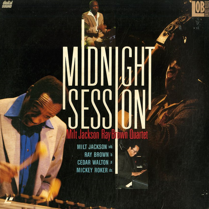 Album art work of Midnight Session by Milt Jackson & Ray Brown