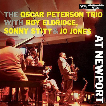 Album art work of At Newport by Oscar Peterson