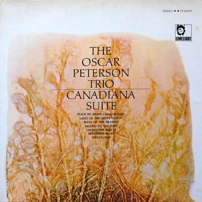 Album art work of Canadiana Suite by Oscar Peterson