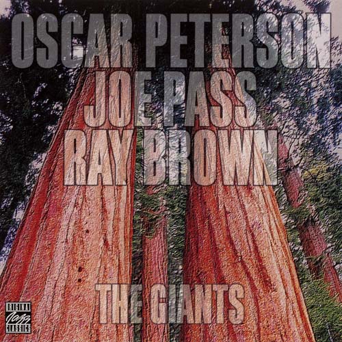 Album art work of The Giants by Oscar Peterson, Joe Pass & Ray Brown