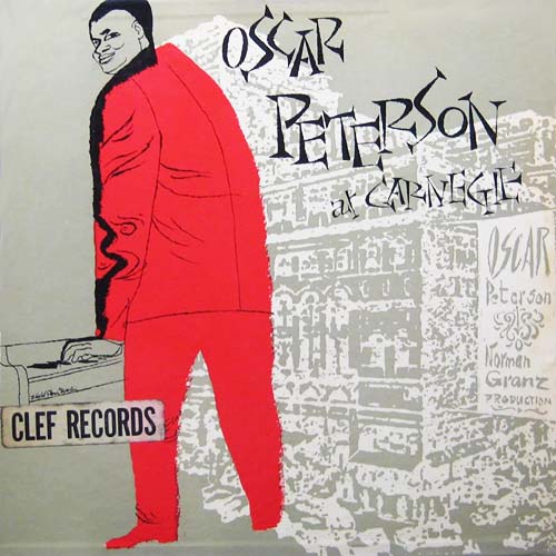Album art work of Oscar Peterson At Carnegie by Oscar Peterson