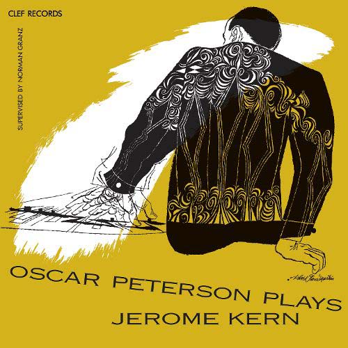 Album art work of Plays Jerome Kern by Oscar Peterson
