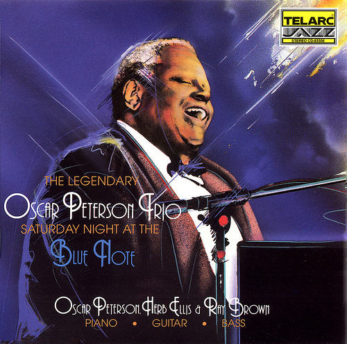 Album art work of Saturday Night At The Blue Note by Oscar Peterson
