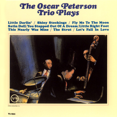 Album art work of The Oscar Peterson Trio Plays by Oscar Peterson