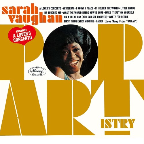 Album art work of Pop Artistry Of Sarah Vaughan by Sarah Vaughan