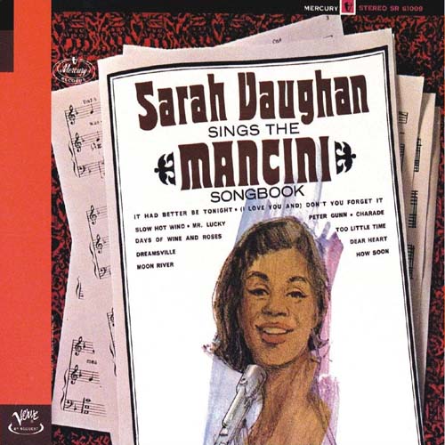 Album art work of Sarah Vaughan Sings The Mancini Songbook by Sarah Vaughan