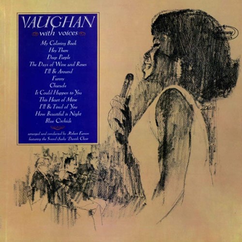 Album art work of Vaughan With Voices by Sarah Vaughan