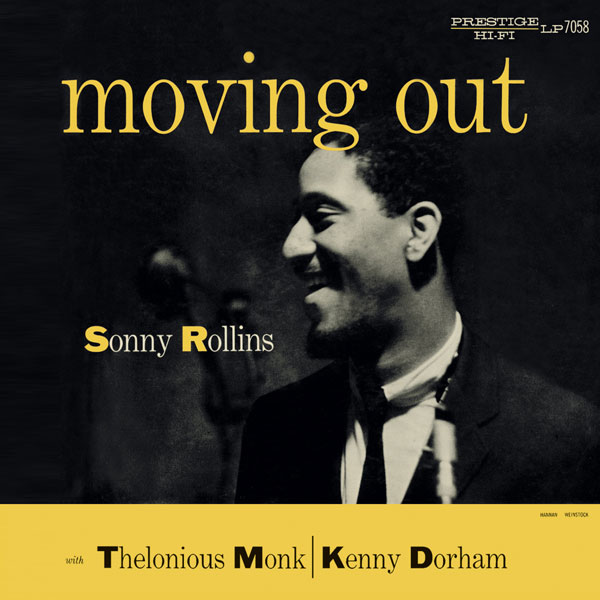 Album art work of Moving Out by Sonny Rollins