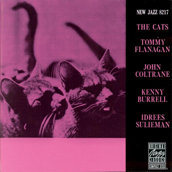 Album art work of The Cats by Tommy Flanagan, John Coltrane & Kenny Burrell