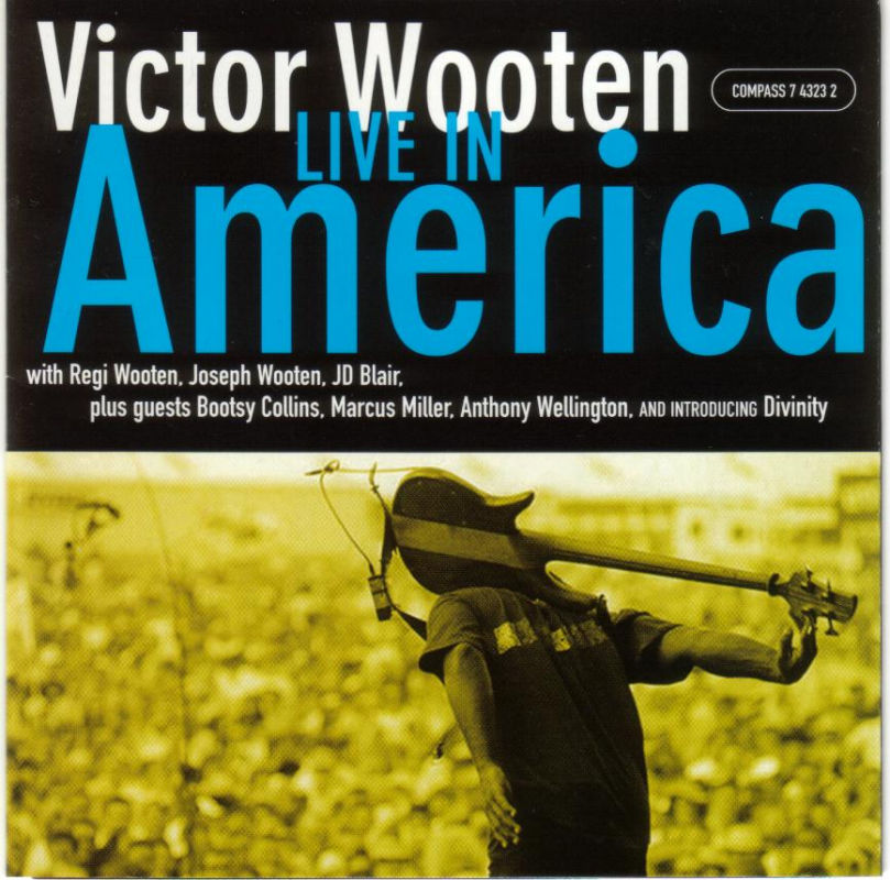 Album art work of Live In America by Victor Wooten