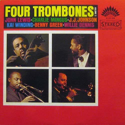 Album art work of Jazz Workshop, Vol. 2: Trombone Rapport by Benny Green, J.J. Johnson, Kai Winding & Willie Dennis