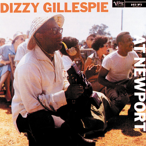 Album art work of At Newport by Dizzy Gillespie