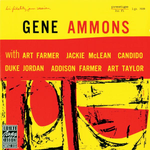Album art work of The Happy Blues by Gene Ammons